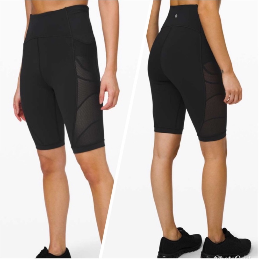 lululemon Sheer Will HR 10” Bike Short *Pulse